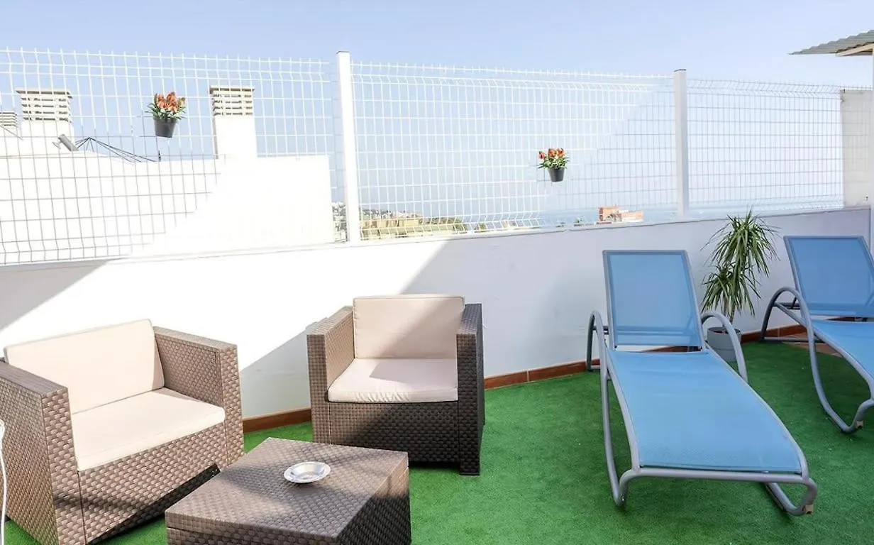 Bonito Apartamento con terraza - Pedregalejo Playa Málaga